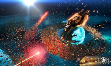 Drone Swarm, стратегия с возможностью управления до 32000 юнитов одновременно, дата выхода, трейлер