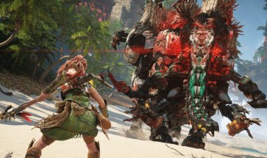Horizon: Forbidden West graphics for PlayStation 5 compared to Zero Down